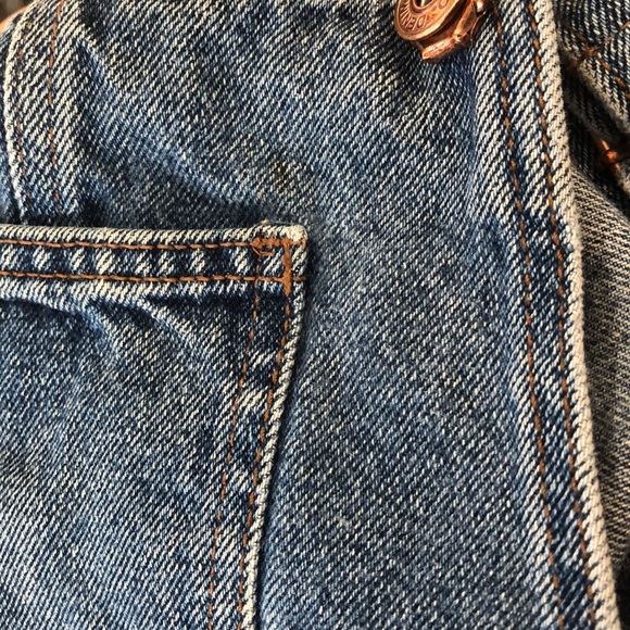 Denim girls overall dress - Picture 4 of 4